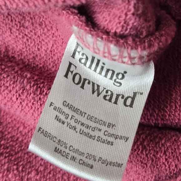 Embroidered Tokyo Varsity Crew Neck Sweatshirt Size Medium - Picture 6 of 7